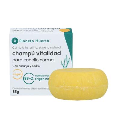 Shampooing Ferme Cheveux Normaux Orange et C dre Plan te Potager 85g