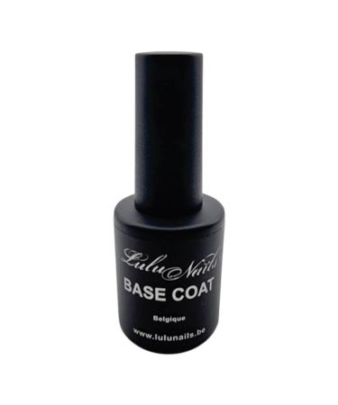 LuluNails Professional Base Coat HEMA and TPO free 10ml Maximum Protection and Adhesion Belgium