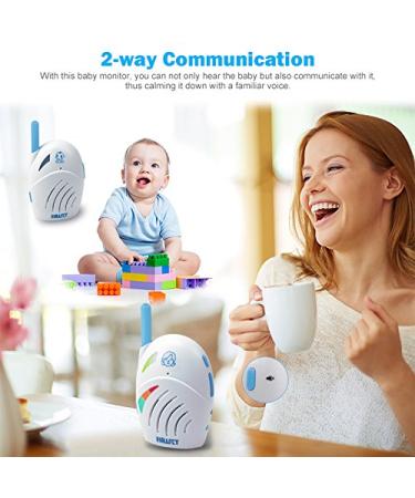 Portable Audio Baby Monitor with Intercom and Two-Way Walkie-Talkie Function | USB Charging - Buy Online on GoSupps.com