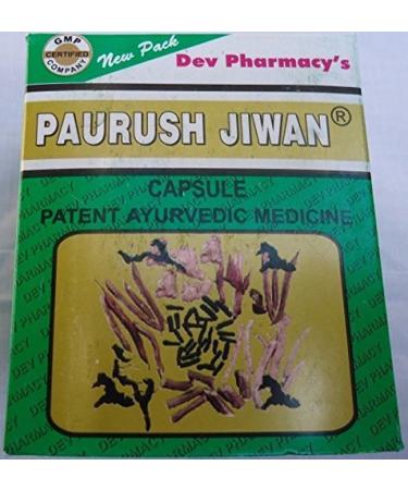 Paurush Jiwan/Jeevan / Jivan 60 Capsules Makes Body Healthy Energetic Active Fit by Paurush Jiwan