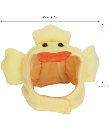 Cute Animal Headgear Hat for Cats & Dogs | Sweet Duck Costume with Wings - Perfect Pet Decoration - Buy Online on GoSupps.com