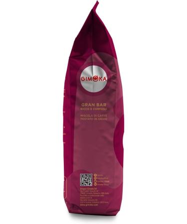  Gimoka Gimoka Gran Bar Coffee Beans 1kg - Buy Online on GoSupps.com