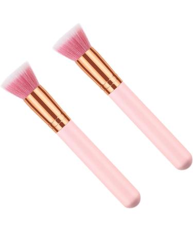 DRESSOOS 2pcs Cosmetics Brush Makeup Brishes Highlighter Brush Concealer Brush Makeup Brushs Wooden - Buy Online on GoSupps.com
