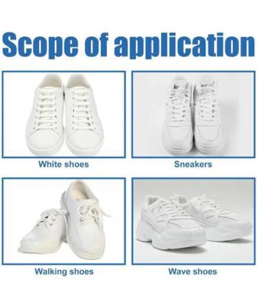 White Shoe Cleaning Cream - Multipurpose Stain Removal Cleaner - Buy Online on GoSupps.com