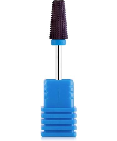 BNG 5 in 1 Carbide Nail Drill Bit - Fast Removal of Acrylic & Hard Gel | 3/32 Electric Tungsten Steel Bit for Manicure & Pedicure | Professional Salon Tool in Medium Purple - Buy Online on GoSupps.com