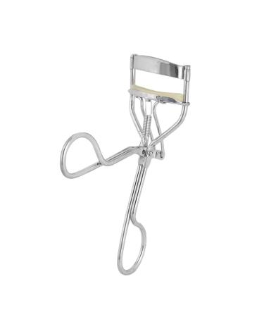 Lady Metal Cosmetic Makeup Beauty Utensil Manual Eyelash Curler Clip Silver Tone Eyelash Curler Multiple Colors