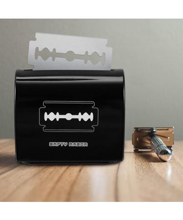 Fomiyes 3-Storage Blade Box - Portable Razor Blade Storage Bench for Trimmers & Barbershop Use - Buy Online on GoSupps.com