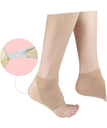 Beavorty 1 Pair spa Socks for Lotion Socks Foot Sleeve Socks with pad moisturizing Sock Plantar Sock Heel Sleeves for Cracked Heels Dry Skin Socks Heel Cover Arched Men and Women 10.5*8.5cm - Buy Online on GoSupps.com