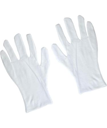FRCOLOR Cotton Work Gloves 18 Pairs Cotton Gloves Factory Gloves White Gloves Lengthen Work White Work Gloves - Buy Online on GoSupps.com
