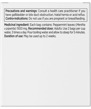 Four O'Clock Herbalist Digestive Mint Herbal Tea Non Gmo Project Kosher Gluten-Free 6 Packs of 20 Teabags - Buy Online on GoSupps.com