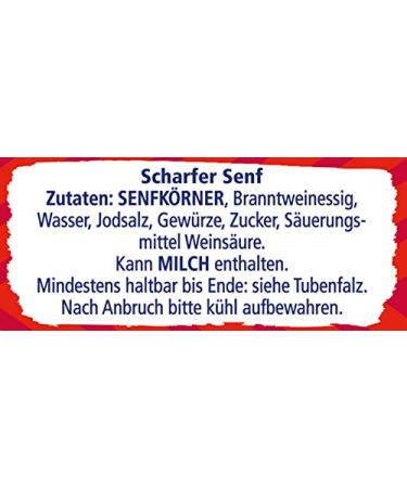 Thomy Sharp Mustard 200ml - Authentic German Flavor | Buy Online - Buy Online on GoSupps.com