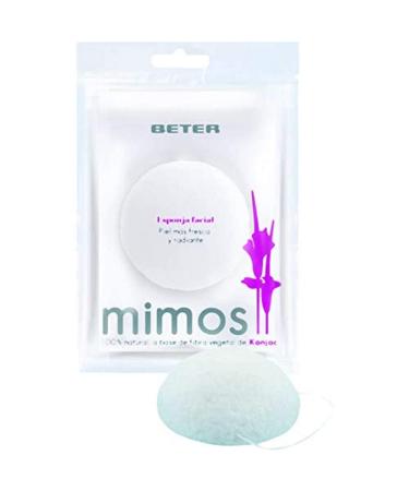 Better - natural and sustainable Konjac face sponge suitable for sensitive skin facial cleaner and gentle peeling ideal for on the go