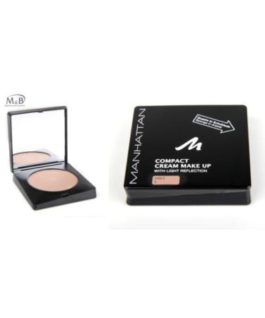 Manhattan 18209 Compact Cream Makeup - Natural 10g | Buy Online for International Shipping - Buy Online on GoSupps.com