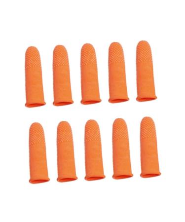100 Pieces Longhuatai Manicure Faculty Protector Sleeve Protector Metau a Finger Protector -Slip Finger Sleeve Disposable