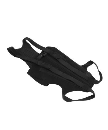 Dog Back Bracer Polyester Dog Back Supporting Brace Dog Back Bracer Strong Rigidity Flexible Back Support IVDD Relief Back Relieve discomfort Illness Injury Support Dog Vest Back Large