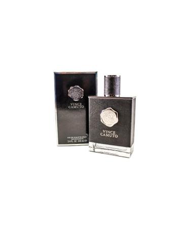 Vince Camuto Eau de Toilette Spray Cologne for Men Fresh and Woody Scent Notes of Bergamot Sensual Leather Vetiver Rich Musk Long Lasting Fragrance 3.4 Fl Oz (Pack of 1)