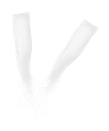 Zerodeko 2pairs Santa Eyebrows Santa Claus Fake Eyebrows Masquerade Eyebrows Santa Costume Cosplay Props Fake Eyebrows