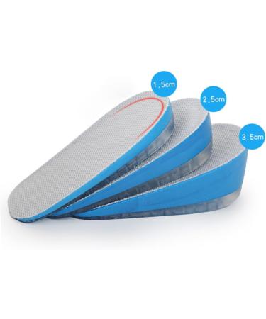 Mobestech Invisible Height Increase Insoles - 3 Pairs Elevator Gel Shoe Lifts for Adjustable Comfort & Height Boost - Buy Online on GoSupps.com
