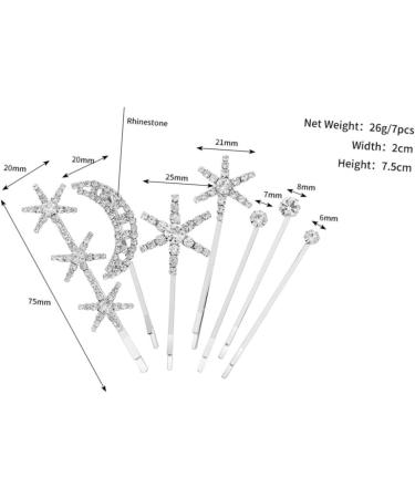 Beavorty 2 Sets Fringe Bobby Pin Metal Hair Barrettes Hair Clips Hair Barrettes for Girls Barrettes for Women Girls Hair Barrettes Girls Hair Accessories Issue Card Rhinestone Korean - Buy Online on GoSupps.com