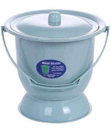 Basin Plastics Bedpan Children Female Urine Buckets Adults with Lids Chamberpot s Spittoon Heightening Non-Slip Portable Toilets Elderly Children Outdoor Travel Home Uptodate Blue