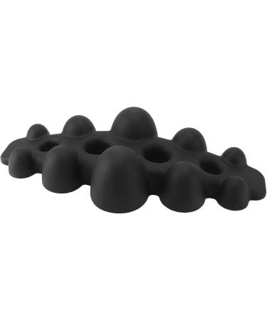 Back Stretcher for Lower & Middle Back Relief - Shell Shape Spinal Massager | 12x20.5x44.5 cm - Durable PU Material - International Shipping Available - Buy Online on GoSupps.com