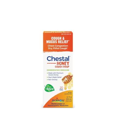 Boiron Chestal Honey Cough and Chest Congestion Syrup 6.7 Fluid Ounce