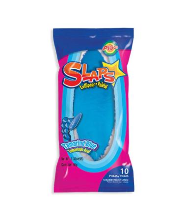 Slaps Lollipop Diffrent Flavour Flat lollipops (Pack of 15 Slaps Lollipop Tamarin 100g) Slaps Lollipop Tamarin 100g Pack of 15