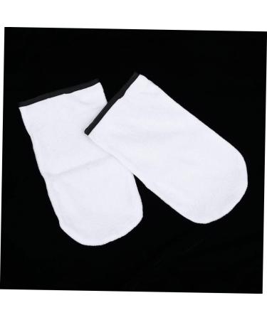 minkissy 3 Pairs Cotton Gloves for Hand Care Heated Glives Hand Care Paraffin Wax Gloves Paraffin Wax Bath Wax Hand Covers Bathing Accessories Bath Mitt Moisturizing Work White Bath Mat - Buy Online on GoSupps.com