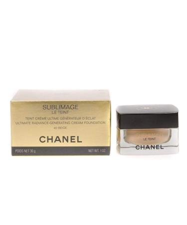 Chanel Sublimage Le Teint Ultimate Radiance-Generating Cream Foundation - 40 Beige 1 oz - Buy Online on GoSupps.com