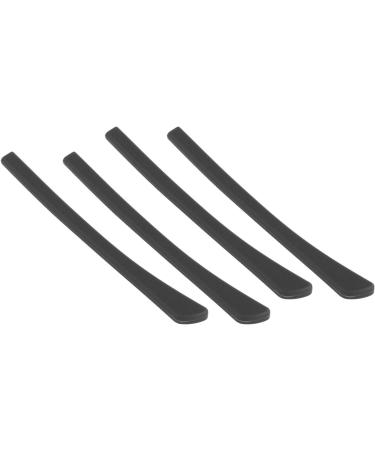 Buy perfk 4 Count Eyeglass Temple Tips | Durable Silicone Covers 69mm Lightweight & Comfortable - Black - Buy Online on GoSupps.com