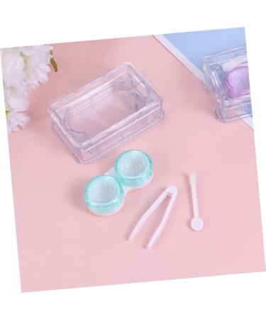 JECOMPRIS Mini Containers for Colored Contact Lenses - 6 Pack with Carrying Bag Case Tweezers & Invisible Mirror - Buy Online on GoSupps.com