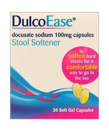 DulcoEase Soft Gel 30 Constipation Relief Capsules
