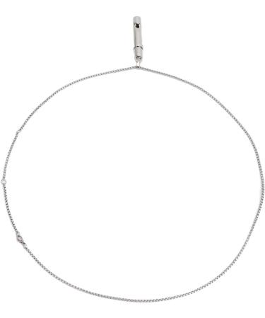 Stress Relief Steel Pendant - Find Inner Peace & Relaxation Anywhere - Silver Jewelry - Buy Online on GoSupps.com