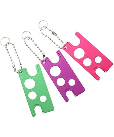 TEONEI Metal Essential Oil Key Tool Essential Oil Bottle Opener Roller Balls Caps Remover Eyelash Glue Bottle Opener 3PCS