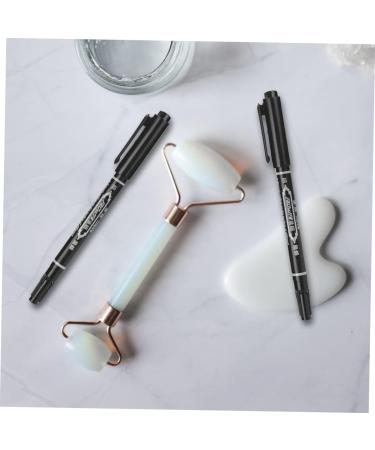 Didiseaon 6pcs Eyebrow Pen Eyebrow Pen Multifunctional Tattoos Pen Pen Accessories Make up 13.9x1.8cm Black - Buy Online on GoSupps.com