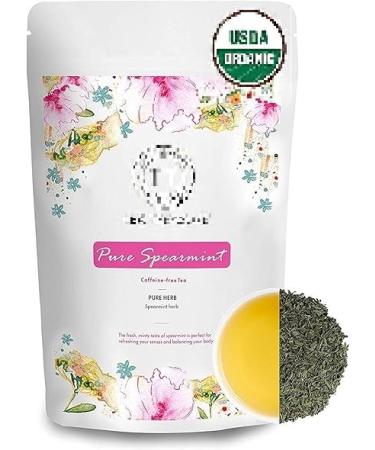 REQ Spearmint Herbal Tea for PCOD & PCOS Cure Facial Hair & Acne Due to Hormonal Imbalance 100 g