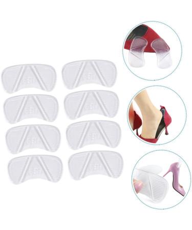 4 Pairs Half Size Back Heel Cushions - Portable Gel Heel Pads & Grips for Women s Shoes | Comfortable Shoe Accessories - Buy Online on GoSupps.com