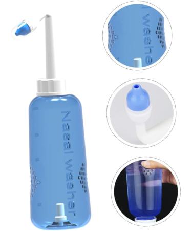  Ipetboom Ipetboom 500ml Nasal Rinse for Sinus Rinsing Two Sized Nozzles Easy One-Button Control for Boys and Girls for Adults - Buy Online on GoSupps.com