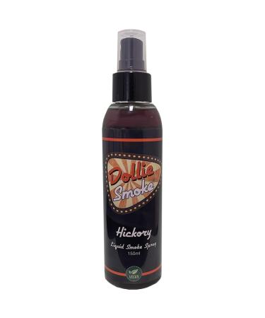 Dollie Hickory Liquid Smoke Spray 150ml - Vegan LPG Authentic Smoke Aroma & Smoky Grill Taste for Dishes - Buy Online on GoSupps.com