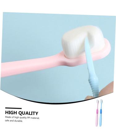 Healeved 6 PCS Toothbrush Clean Brush Set for Ladies - Eco-Friendly PP Design | Perfect for Travel & Daily Use - Buy Online on GoSupps.com