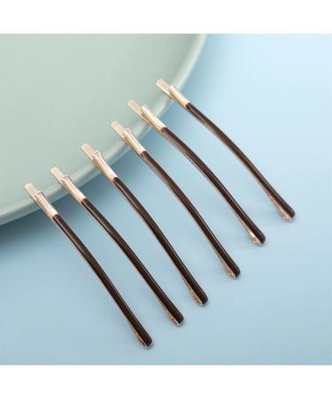 Metal Jumbo Bobby Pins Hair Clips 10pcs (Brown) - 5 Large, 5 Small | Hair Decoration Accessories - Buy Online on GoSupps.com