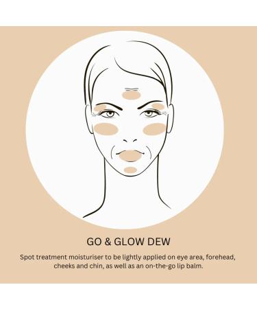 Glow & Go Dew Makeup Stick | Hydrating Moisturizer for Mature Skin | Best Makeup for Older Women - International Shipping Available - Buy Online on GoSupps.com