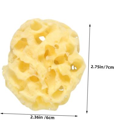 Zerodeko 2pcs Natural Children's Sponge Bath Ball - Exfoliating Shower Sponge & Body Scrubber | Eco-Friendly Bath Tools for Kids - Buy Online on GoSupps.com