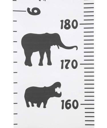 Growth Chart for Children Wood Wall Hanging Kid Height Measuring Ruler Room Home Decoration(B) - Buy Online on GoSupps.com