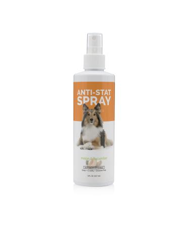 Bark2Basics Anti Stat Pet Scissoring Spray and Detangler for Dogs and Cats 8 oz - Natural Ingredients Combing and Brushing Spray Removes Mats and Tangles Silicone-Free