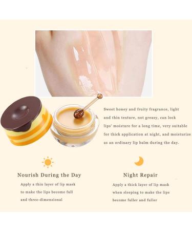 SWETIYOU Lip Plumper Set - Bee Balm & Honey Pot Gloss for Moisturizing, Hydrating & Exfoliating Lips - Buy Online on GoSupps.com