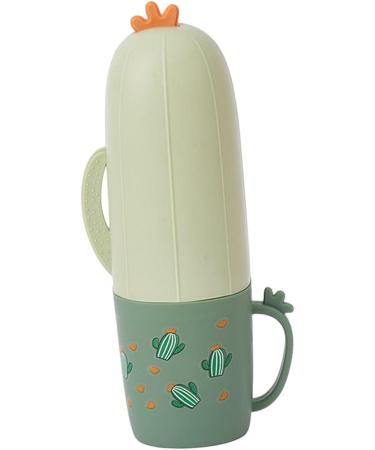 Milageto 6x Travel Toothbrush Mug & Portable Toothpaste Holder - Cute Raccoon Towel Storage Box & Bathroom Organizer - Buy Online on GoSupps.com