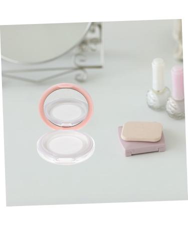 NOLITOY 3pcs Powder Box with Mirror Powder Compact Blush Makeup Empty Powder Case Powder Puff Sieve - Buy Online on GoSupps.com
