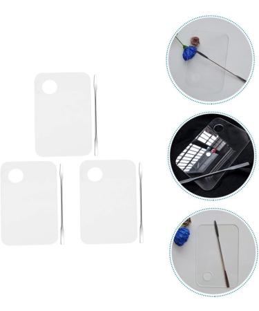 Gatuida 3ensembles Spatules Cosm tiques pour Palettes Outil de M lange Palettes de Maquillage Transparentes Accessoires pour Nail Art - Buy Online on GoSupps.com