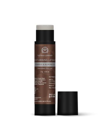 Buy The Man Company Nourishing Lip Balm | Moisturizes with Vitamin E Almond & Olive Oil | Soft Supple Lips - 4gm - International Shipping Available - Buy Online on GoSupps.com